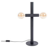 Zuiver Tafellamp 'Hawk' 2-lamps, kleur Zwart - thumbnail