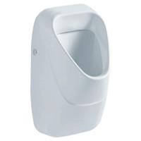 Geberit 300 urinoir met keramisch rooster met achterinlaat 34x34cm met vlieg wit s8601905000g - thumbnail