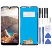 LCD-scherm en digitizer volledige assemblage voor LG K50/K12 Max/LMX520BMW/LMX520DMW (zwart) - thumbnail