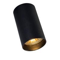 QAZQA Smart moderne spot zwart incl. WiFi GU10 - Tuba - thumbnail