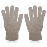 Zachte Dameshandschoenen - Khaki - Kasjmir-look in Small/Medium - thumbnail
