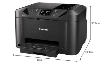 Canon neu Multifunctionele printer Inkjet Kleur A4 Printen, scannen, kopiëren, faxen LAN, WiFi, Duplex, Duplex-ADF - thumbnail