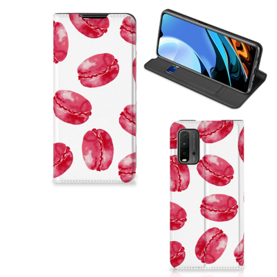 Xiaomi Poco M3 | Redmi 9T | Flip Style Cover | Pink Macarons