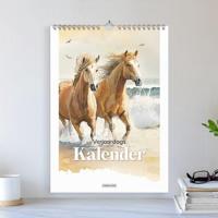 Verjaardagskalender Paarden A4 - thumbnail