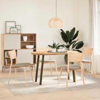 Salontafelpoten 4 st 72 cm staal naturel - thumbnail