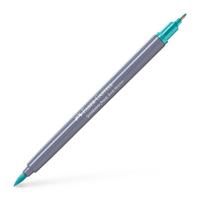 Faber Castell Duo aquarelmarker Goldfaber - 356 licht kobalt groen - thumbnail