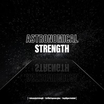 PanzerGlass™ Keramische Schermbeveiliging voor iPhone 15 Pro Max - 5x Sterkere Schermbeveiliging, Ohara glas met Astronomische Kracht, Eenvoudige Installatie.
