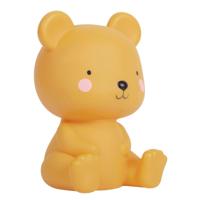 A Little Lovely Company nachtlamp Beer junior 13 cm PVC geel - thumbnail