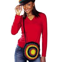 Reggae/Rasta handtasje - thumbnail