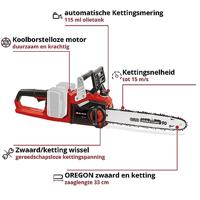 EINHELL Accu Kettingzaag GE-LC 36/35 Li-Solo - thumbnail