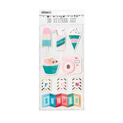 Fujifilm Instax 3D Stickervel - zomer