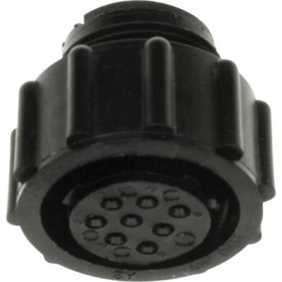 TE Connectivity 205841-2 Ronde connector Bus, recht Totaal aantal polen: 8 Serie (ronde connectoren): CPC 1 stuk(s)