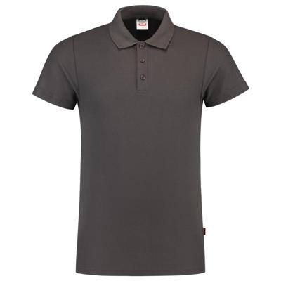 Tricorp Casual 201005 Slim-Fit unisex poloshirt Donkergrijs XXL