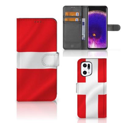 OPPO Find X5 Pro | Bookstyle Case | Denemarken OPPO Find X5 Pro | Bookstyle Case | Denemarken