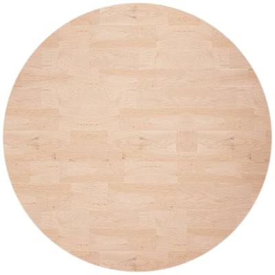 Tafelblad rond Ø80x2,5 cm onbehandeld massief eikenhout