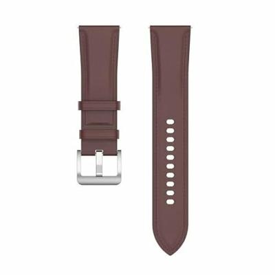 Garmin Venu 2 & 3 - Luxe leren bandje - Donkerbruin - leather