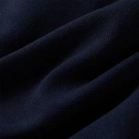 Kindervest met rits 116 marineblauw - thumbnail