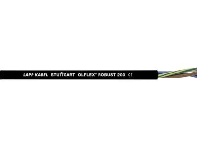 LAPP ÖLFLEX® ROBUST 200 Stuurstroomkabel 3 G 1.5 mm² Zwart 21806/500 500 m