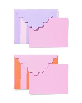 HEMA Cadeau-enveloppen Met Blanco Kaart S Stippen - 6 Stuks