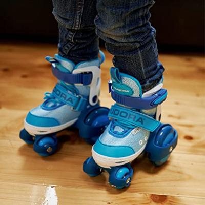 Hudora rolschaatsen my first quad blauw, maat 26-29 - thumbnail