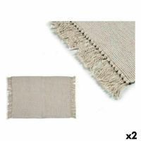 Tapijt Beige 80 x 120 cm (2 Stuks) - thumbnail