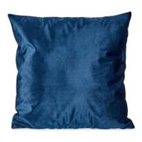 Kussen Fluweel Blauw Polyester (45 x 13 x 45 cm) - thumbnail