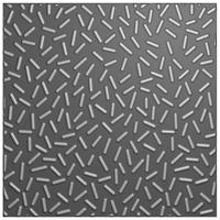 Nellie's Choice • 3d embossing folder achtergrond confetti 15x15cm - thumbnail