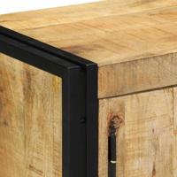 Schoenenkast met plank Bruin 56 x 35 x 70 cm Massief mangohout - thumbnail