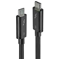 Lindy 41555 Thunderbolt 3 40Gbit 60W USB Type-C 0.5m - thumbnail
