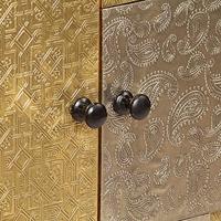 Dressoir 80x30x75 cm massief acaciahout - thumbnail