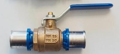 Kirchhoff MS Kogelkraan, blank, 20 mm voor meerlaags composiet Druk op - 988723255