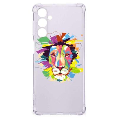 Samsung Galaxy M54 Stevig | Bumper Hoesje | Lion Color Samsung Galaxy M54 Stevig | Bumper Hoesje | Lion Color