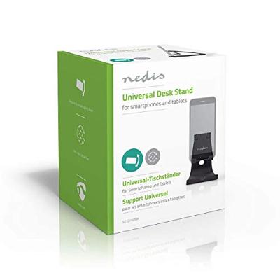 Nedis sdsd100bk smartphone/tabletstandaard instelbaar zwart