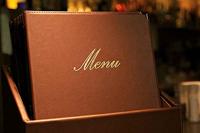 Securit menukaart Basic ft A4, zwart - thumbnail