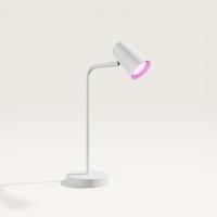 Riga - Smart LED Tafellamp - 5,5 Watt 345 Lumen - RGBWW - Kantelbaar en Draaibaar - GU10 - Wifi + Bluetooth - Google Home, Amazon Alexa en Siri - IP20 voor binnen - Wit - thumbnail