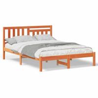 Bedframe Wasbruin 120 x 200 cm Massief grenenhout - thumbnail