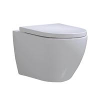 Wandcloset - Hangend Toilet Beauti - Inbouwtoilet Rimfree WC Pot - thumbnail