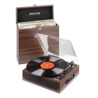 Fenton RP170D platenspeler met Bluetooth en bijpassende platenkoffer - - thumbnail