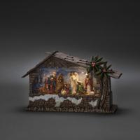 Kerstlantaarn LED kerststal Konstsmide - Konstsmide - thumbnail