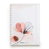 Planjeweek Weekplanner & Planboek Klaproos A4 - thumbnail