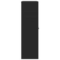 Archiefkast 90x40x140 cm staal zwart - thumbnail