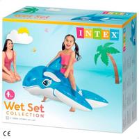 Intex - opblaasdier walvis ride-on 152 x 114 cm - thumbnail