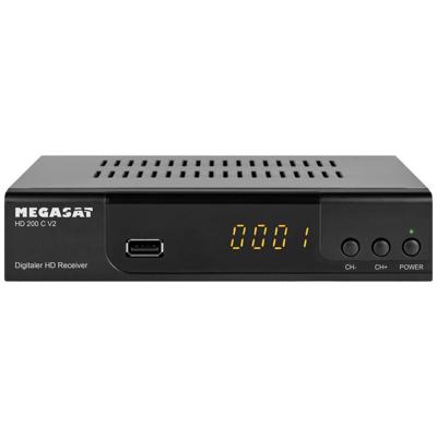 MegaSat HD 200 C V2 HD-kabelreceiver Front-USB Aantal tuners: 1 MegaSat HD 200 C V2 HD-kabelreceiver Front-USB Aantal tuners: 1
