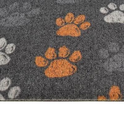 VidaXL Keukenmat wasbaar potenprint 60x300 cm fluweel