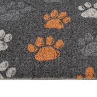VidaXL Keukenmat wasbaar potenprint 60x300 cm fluweel - thumbnail