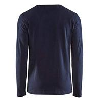 Blåkläder T-Shirt lange mouw 35001042 | Donker marineblauw | Maat XS - 7330509808900 - thumbnail