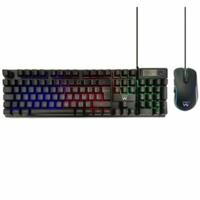 Toetsenbord en muis Ewent PL3201 Zwart Qwerty Spaans QWERTY - thumbnail