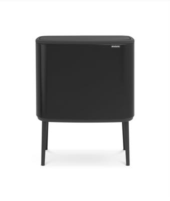Brabantia Bo touch bin 11+23 liter matt black Brabantia Bo touch bin 11+23 liter matt black