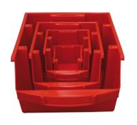 VISO SPACY2R Zichtbak (b x h x d) 101 x 70 x 157 mm Rood 1 stuk(s) - thumbnail