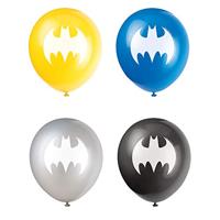Ballonnen Batman 30cm (8st) - thumbnail